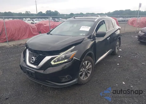 2018 Nissan Murano Sl from USA, damaged, VIN 5N1AZ2MH2JN126107